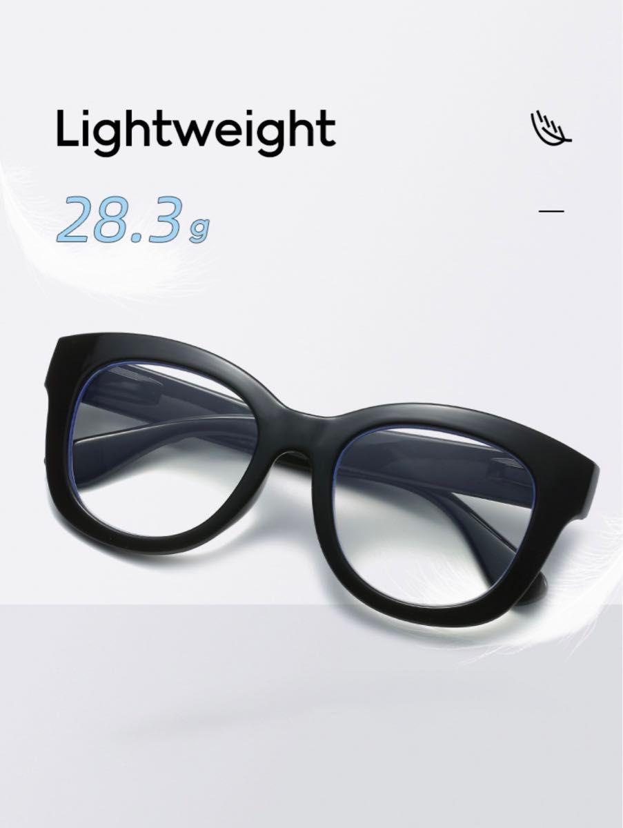 新品　老眼鏡【度数+2.0】 肉厚フレーム ウェリントンタイプ シニアグラス　ユニセックス　リーディンググラス