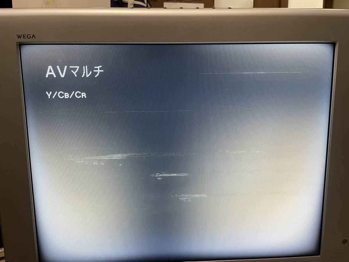 SONY WEGA テレビ SONY klv-20 AP2 AVマルチ端子有り リモコン、電源ケーブルありの画像9