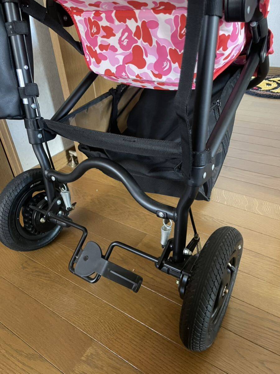 美品 レア エアバギー air buggy ベビーカー A BATHING APE BAPE airbuggy_画像6