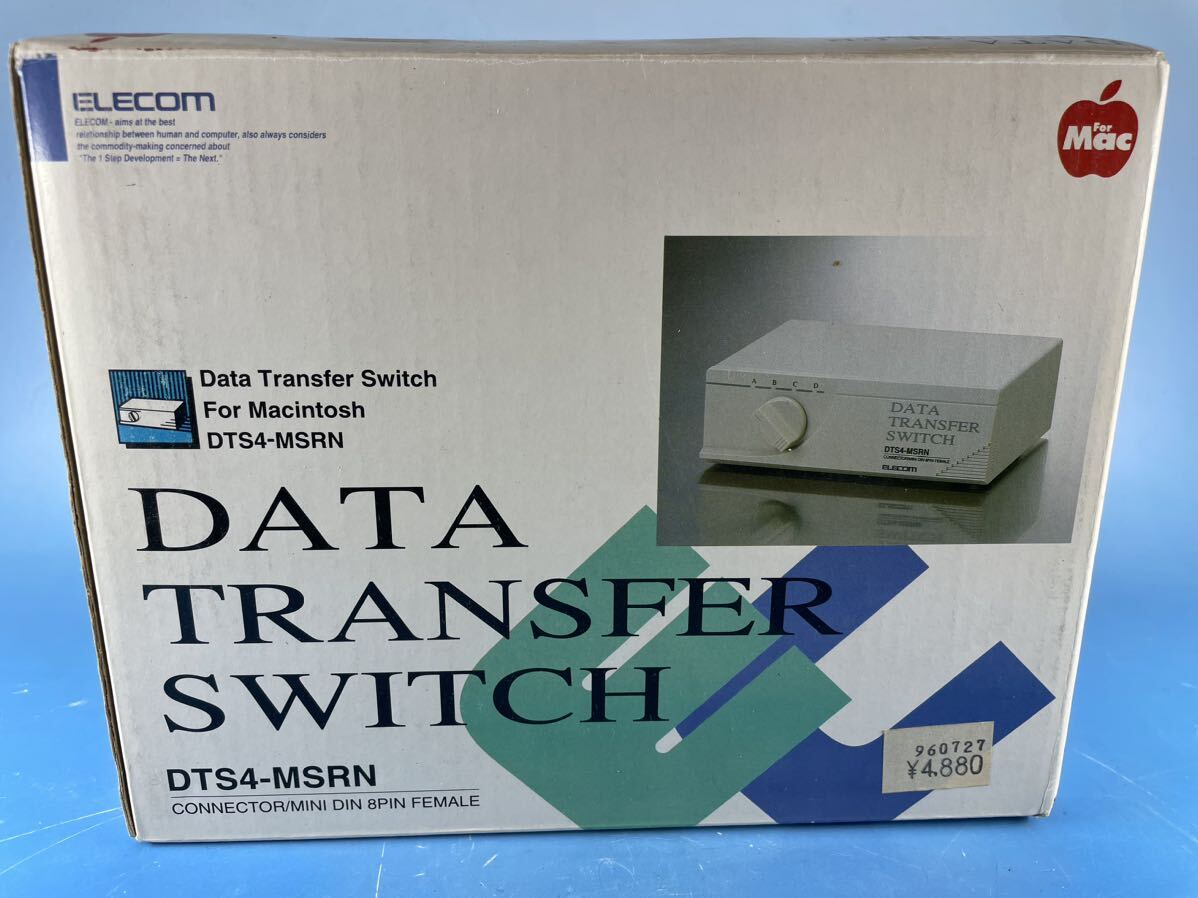 【現状品】DATA TRANSFER SWITCH DTS4-MSRN エレコム ELECOM　切り替えスイッチ_画像7