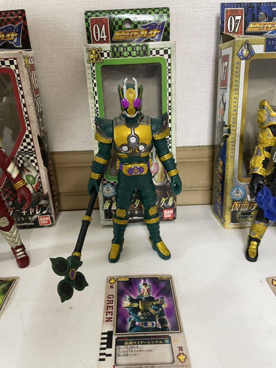 BANDAI 仮面ライダー ブレイド　1.2.3.4.7 /仮面ライダークウガ/仮面ライダーフォーム　ソフビ フィギュア _画像6