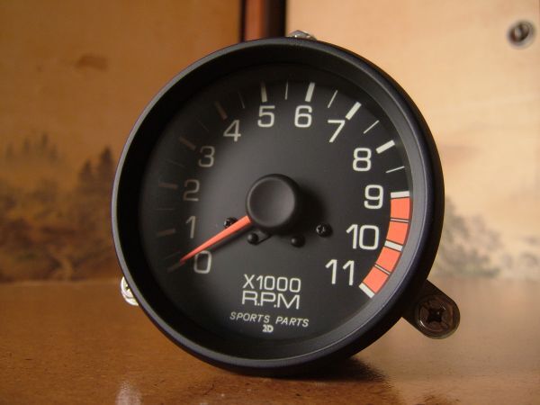 タコ Yahoo!オークション - 【美品】ND(日本電装)タコメーター 80Φ