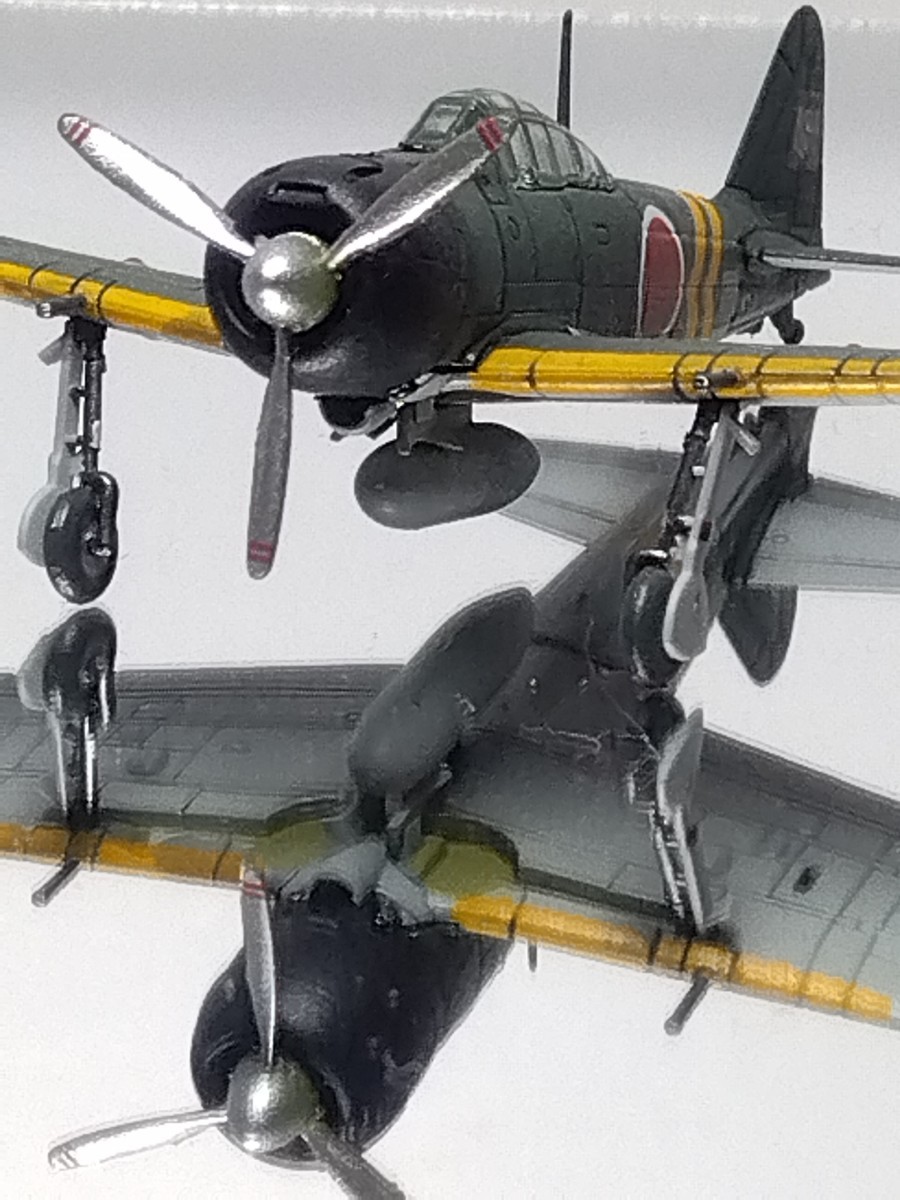 1/144　零式艦上戦闘機２２型　ディテールアップ完成品　エフトイズ　WTM　WKC_画像8