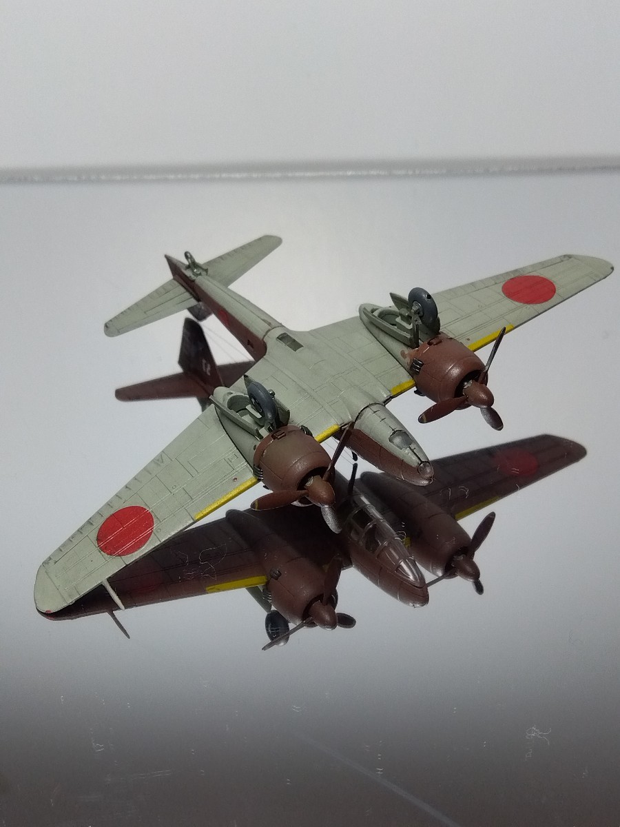 1/144　１００式司令部偵察機　ディテールアップ完成品　エフトイズ　WTM　WKC_画像10