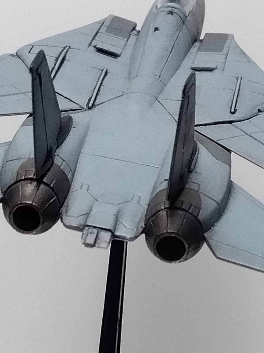 1/144　F-14　トムキャット　トップガンマーベリックならず者国家　ディテールアップ完成品　エフトイズ　ドラゴン　WTM　WKC_画像7