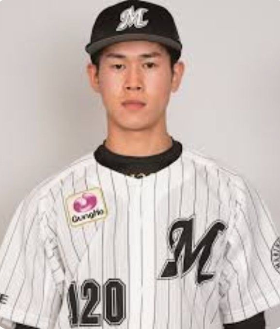 【実使用】千葉　ロッテ　マリーンズ　田中　ビジター　ユニフォーム　ミズノプロ　本人サイズ