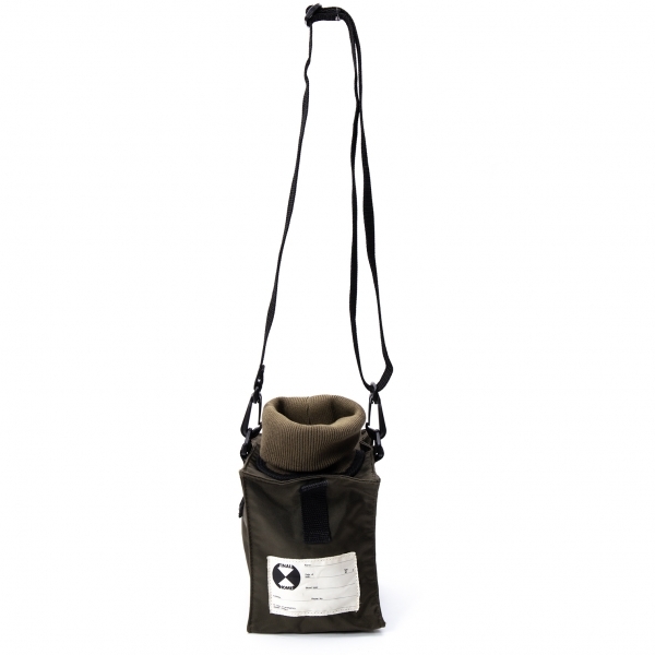  final Home FINAL HOME square rib Mini shoulder bag khaki 