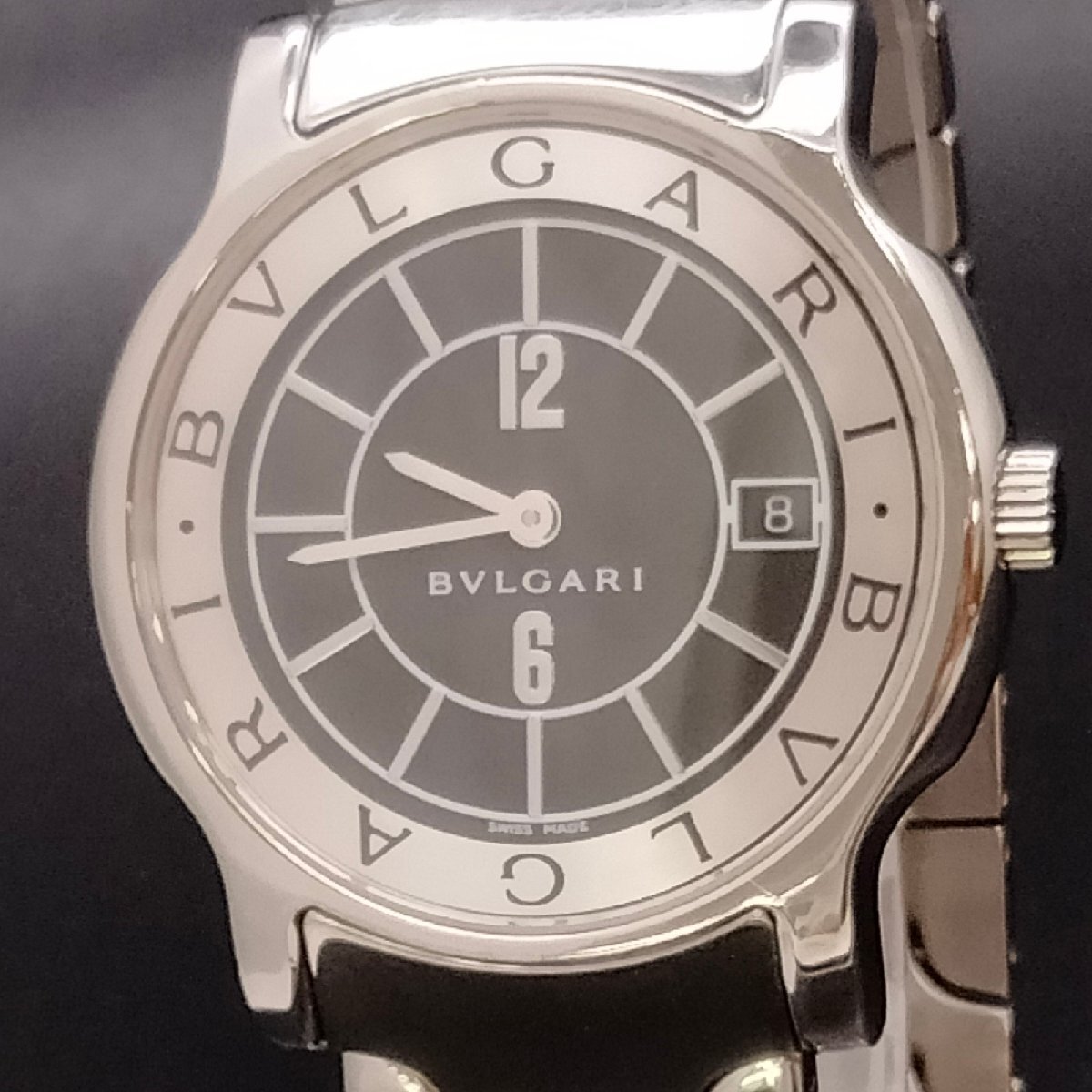 ブルガリ Bvlgari 腕時計 動作品 ST35S(ソロテンポ) メンズ 3551816_画像1