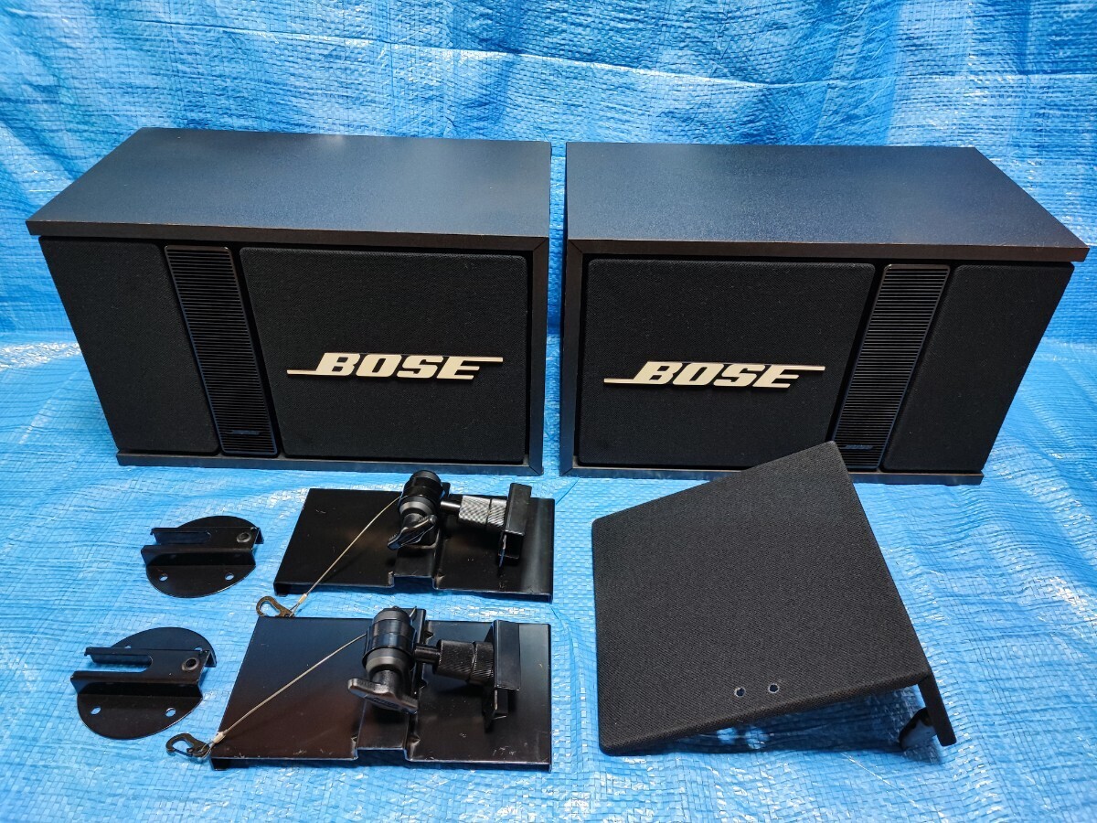 BOSE 301MUSIC MONITOR II 天井吊り下げ金具付 音出し確認 クリーニング済 ボーズ 中古品_画像1