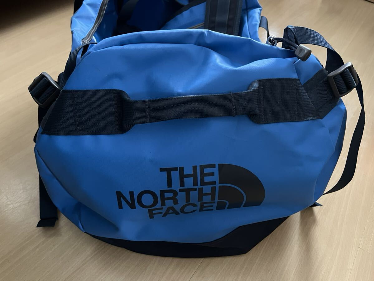 【送料無料】 THE NORTH FACE ノースフェイス BC ダッフル BASE CAMP DUFFEL M ブルー ボストンバッグ 美品 【中古品】の画像2