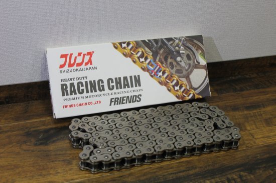 銀 Oリング チェーン 520-120 シルバー RZ350 SR400 XJ400 XJR400 GPZ400F KH400 NINJA400R Z400FX Z400GP ゼファー400 SS400 SS350 GS400の画像1