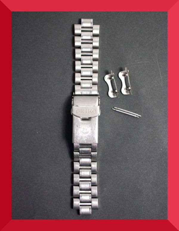 セイコー SEIKO 腕時計 ベルト 19mm チタン 男性用 メンズ 腕時計 x256の画像1