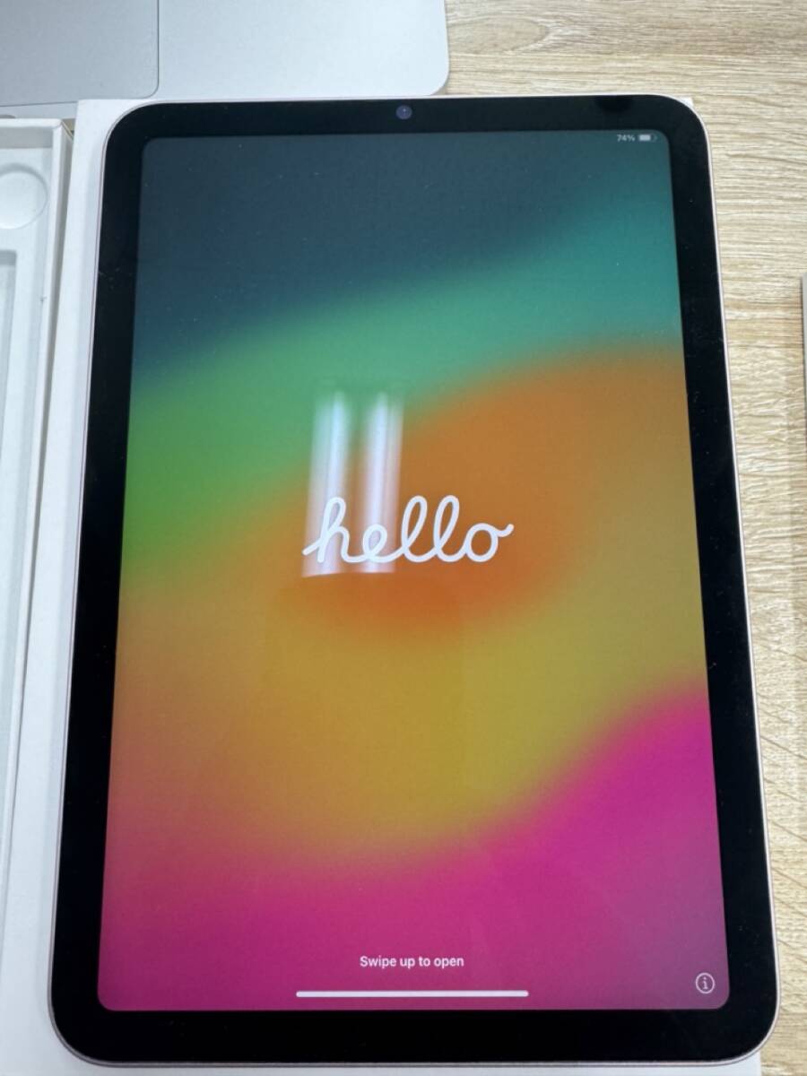 iPadmini6 64G ピンク Wifi版 美品 付属品完備 送料無料_画像1