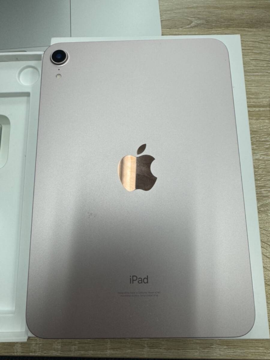 iPadmini6 64G ピンク Wifi版 美品 付属品完備 送料無料_画像2