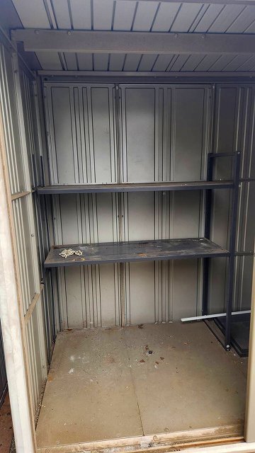 [ cheap start!] TAKUBO Takubo storage room cupboard warehouse shelves attaching key none W1830×D1220×H2110. receipt limitation Tokyo Tama [E0301]