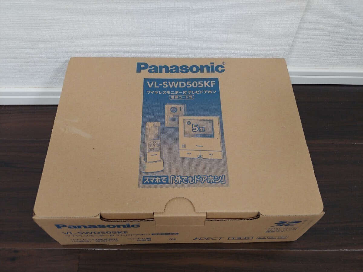 【新品未使用】Panasonic VL-SWD505KFのワイヤレス子機なし (※VL-SVD505KFと同等) テレビドアホン 玄関子機 パナソニック _画像4