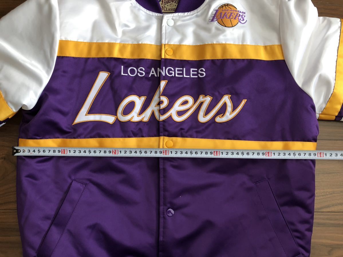 Mitchell & Ness レイカーズ　ジャケット Lサイズ_画像8