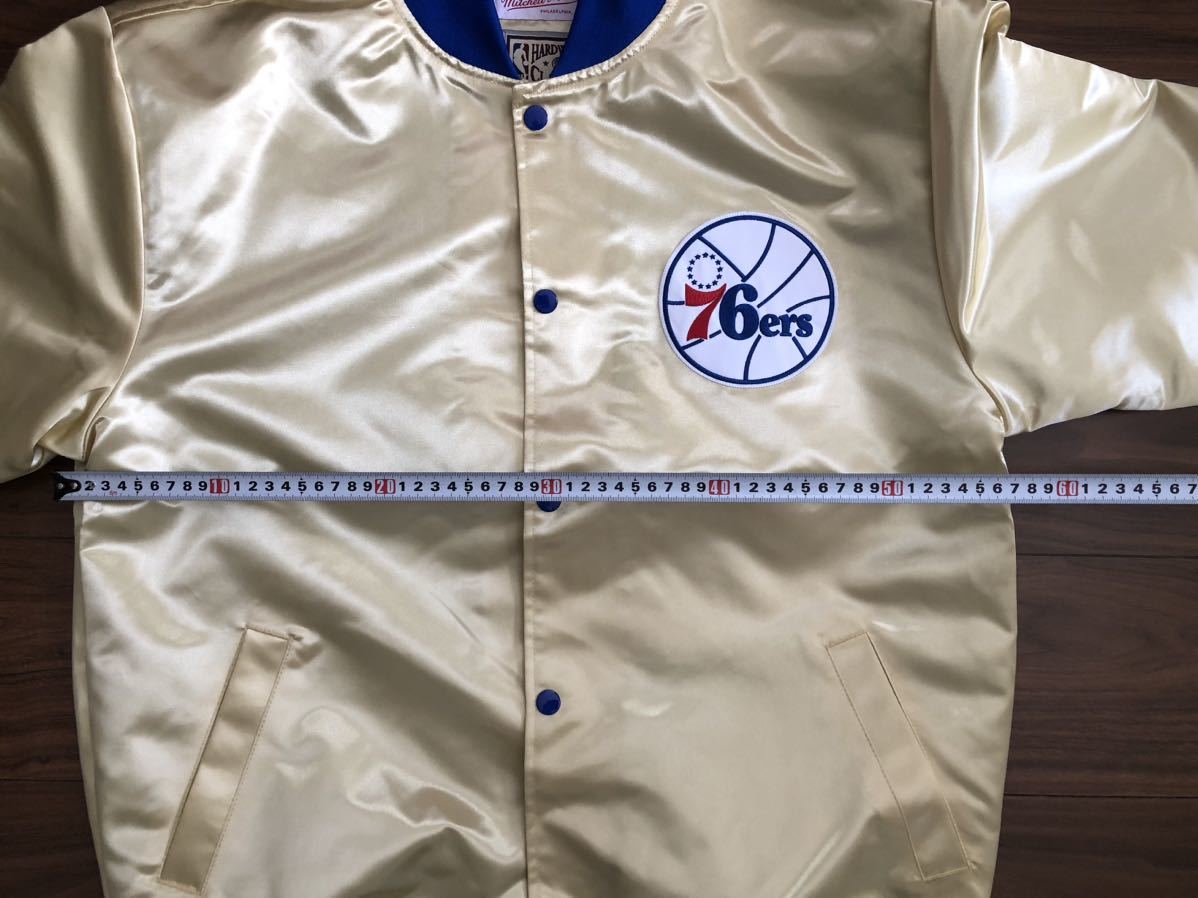 ミッチェル＆ネス　ジャケット　76ers Lサイズ_画像6