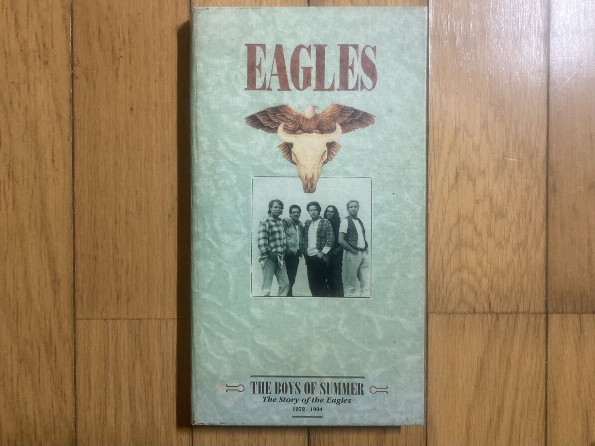 EAGLES イーグルス / THE STORY OF THE EAGLES 1972- 1994 4CD カラーブックレッド_画像1