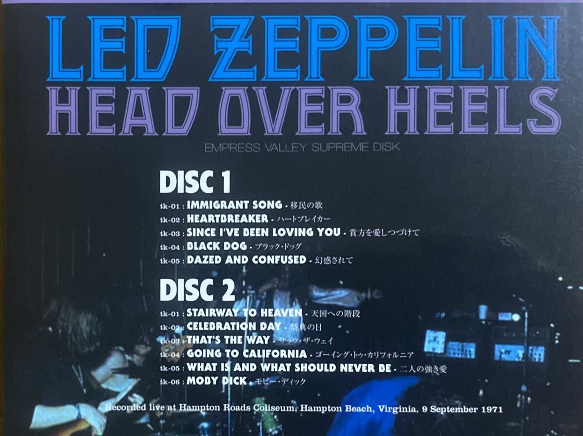 [ liquidation ]LED ZEPPELIN LED ZEPPELIN / HEAD OVER HEELS 1971 2CD