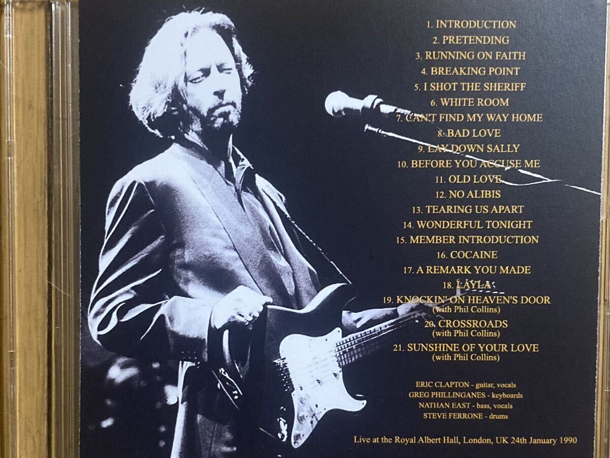 ERIC CLAPTON エリッククラプトン / ROYAL ALBERT HALL 1990 6TH NIGHT MULTITRACK MASTER 2CD＋DVD THE VIDEO フィルコリンズの画像6