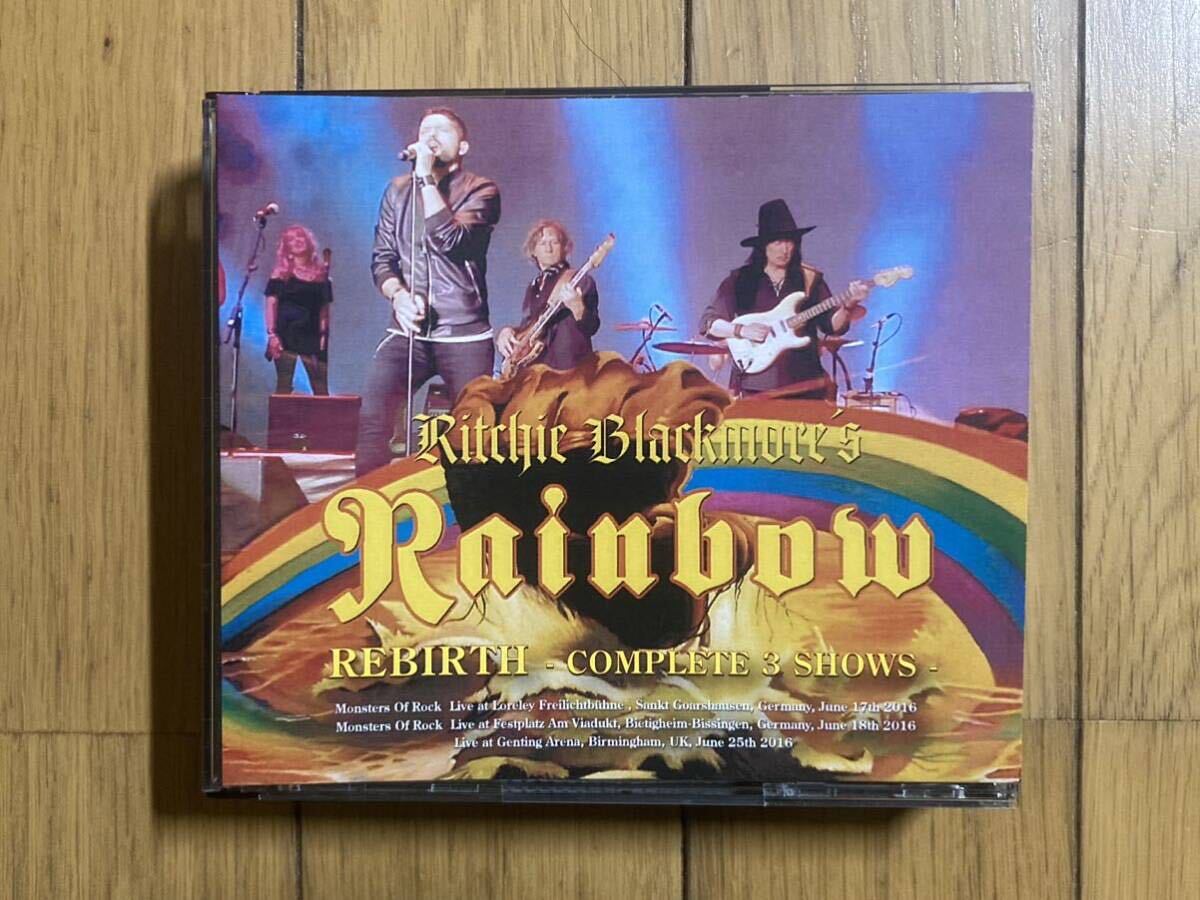 RAINBOW レインボー / REBIRTH - COMPLETE 3 SHOWS 6CD_画像1