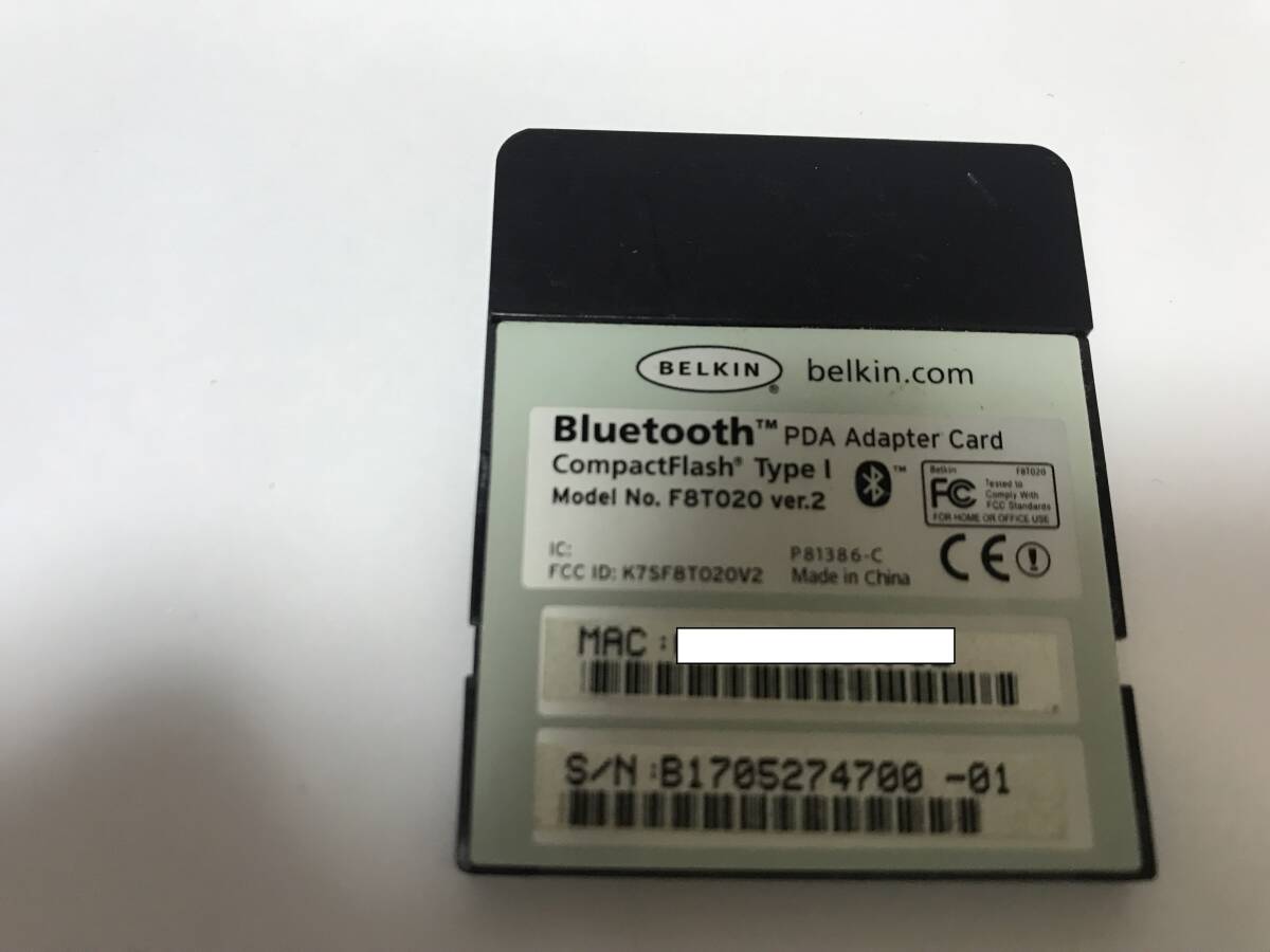 BELKIN Bluetooth PDA Adapter Card CompactFlash Type Ⅰ_画像2