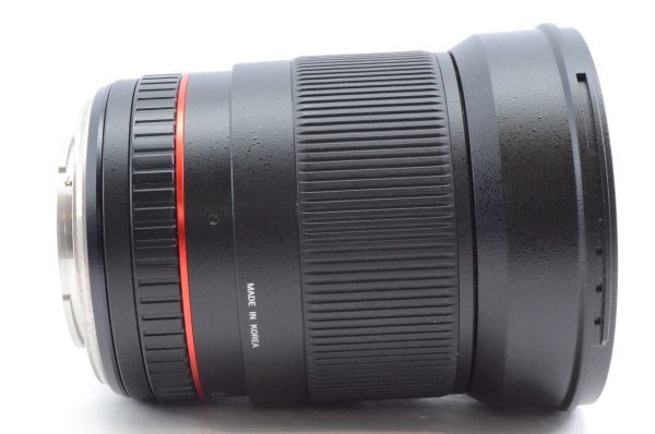 【元箱付き美品】SAMYANG 単焦点広角レンズ 24mm F1.4 オリンパス フォーサーズ用（SONY Eマウント用アダプター付き）＃D0112401016A_画像5