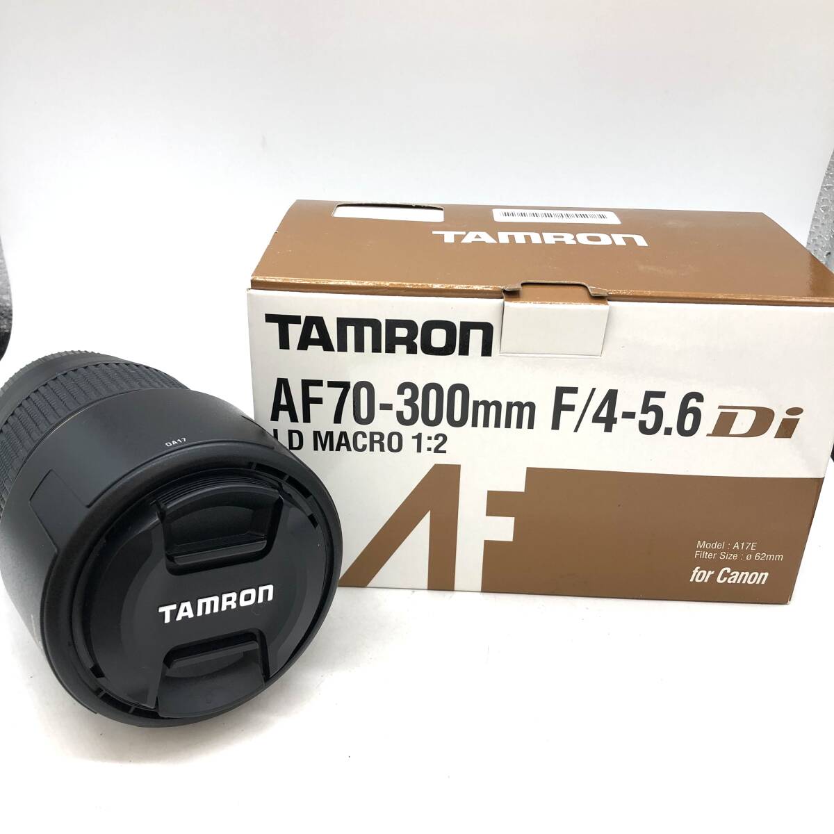 【美品】TAMRON タムロン AF 70-300mm f4-5.6 Di LD MACRO 1:2 タムロン カメラレンズキャノン用 A17E_画像1