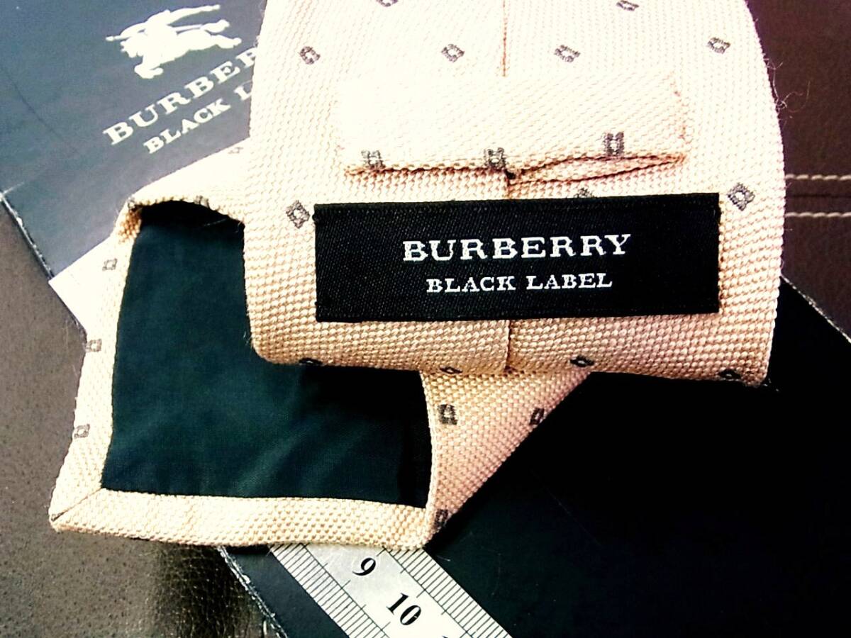 ●5-0256●在庫処分SALE●バーバリー【ブラックレーベル】【BURBERRY】ネクタイ●_画像2