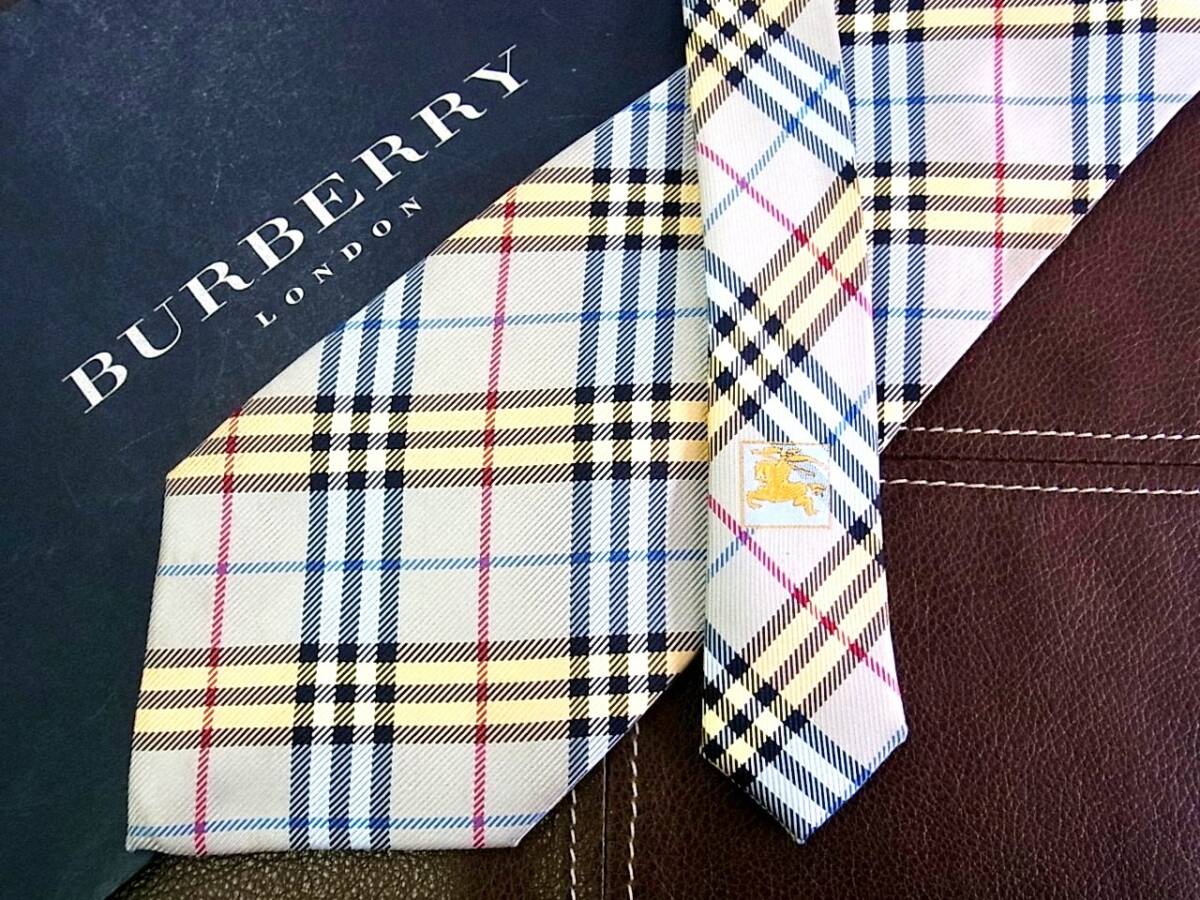 ●5-0279●在庫処分SALE●バーバリー【BURBERRY LONDON】ネクタイ●_画像1