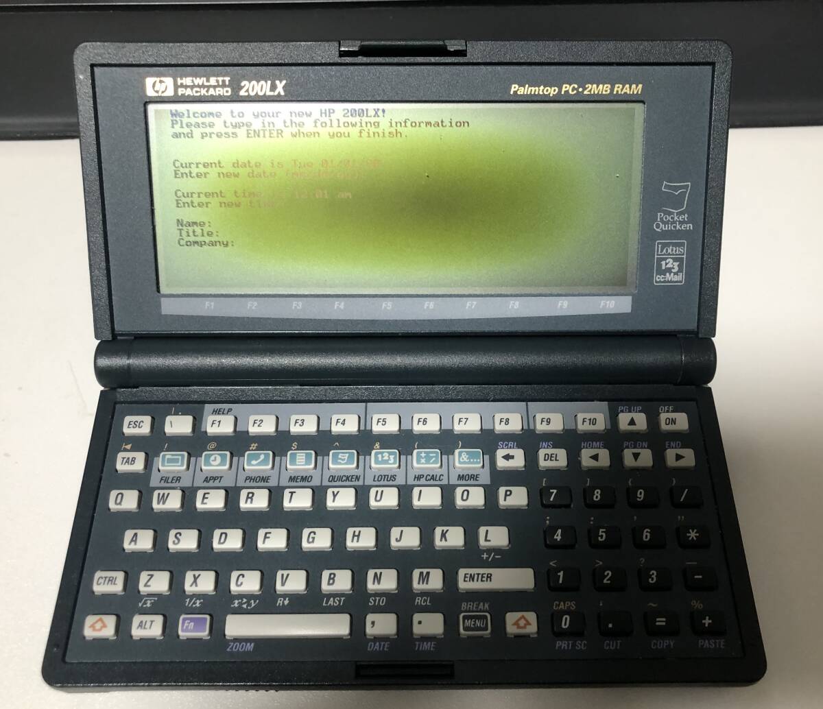 HP200LX ジャンクの画像1