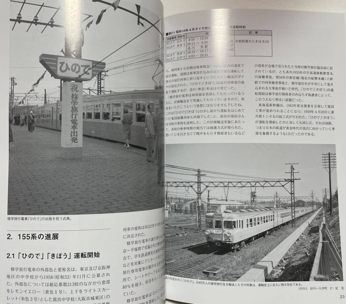 155・159系修学旅行用電車　RM LIBRARY No.257_画像6