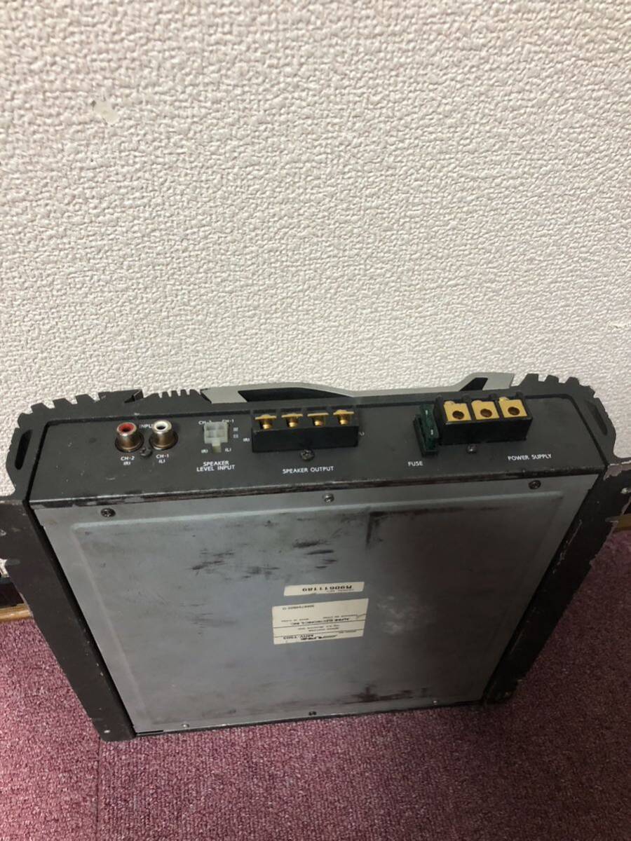 ALPINE Alpine 2/1 CHANNEL POWER AMPLIFIER power amplifier MRV-T503 operation not yet verification present condition junk 