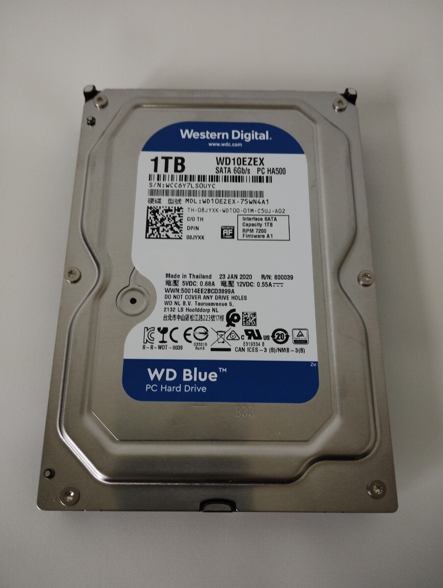 3.5インチ HDD 2TB 1.5TB 1GB 500MB 各 1個 計 4個 状態良好_画像5