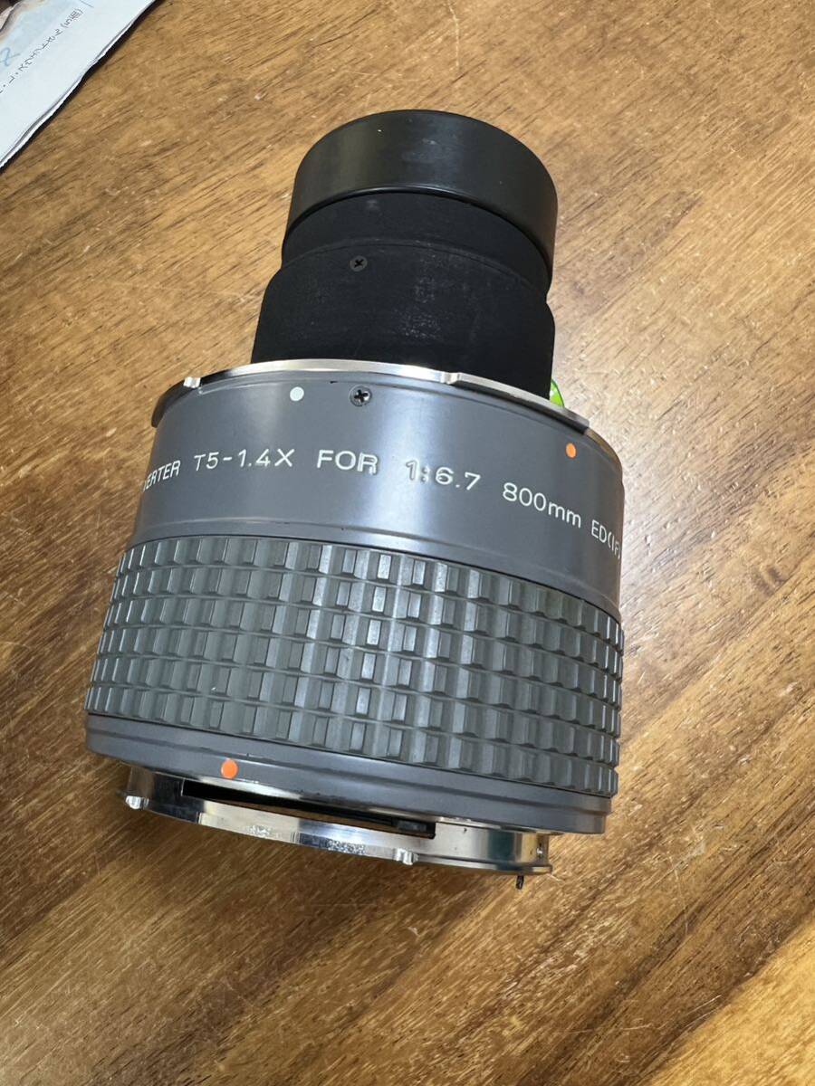 超レア PENTAX 6x7 800mm F6.7 用リアコン T5-1.4Xの画像1