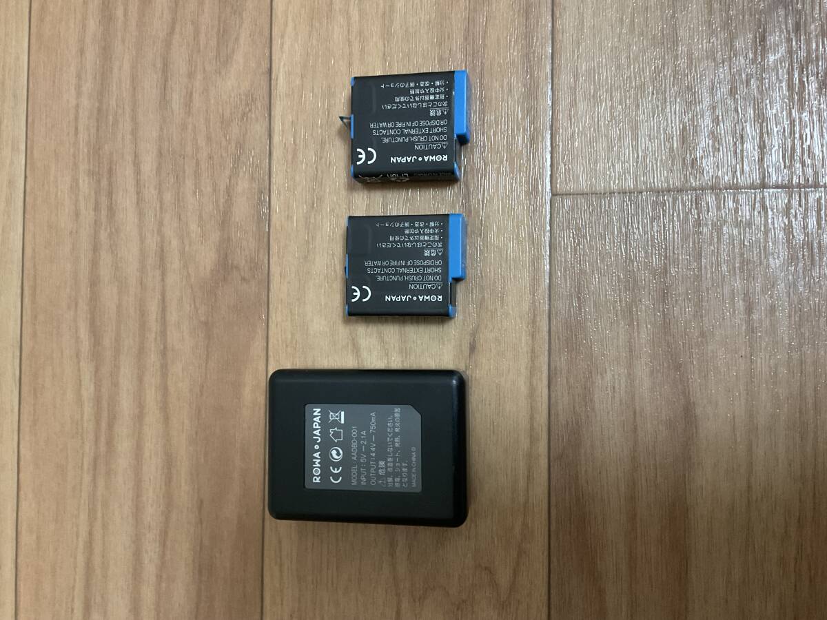 Gopro 8 for preliminary battery ×2 and, charger 