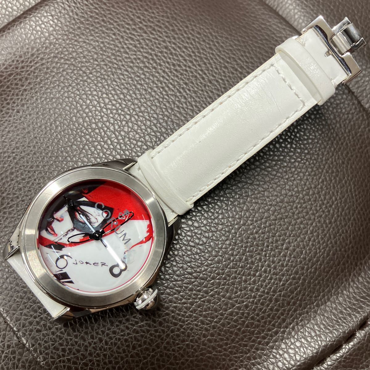  Corum Bubble редкий самозаводящиеся часы Joker обратная сторона ske прекрасный товар оригинальный ремень очень красивый товар неоригинальный специальный заказ ремень имеется 