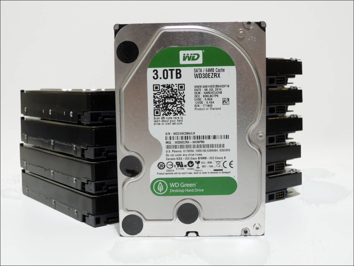 Yahoo!オークション - WD 3.5インチHDD WD30EZRX 3TB SATA 10台 Yahoo!オークション - WD 3.5インチHDD WD30EZRX 3TB SATA 10台