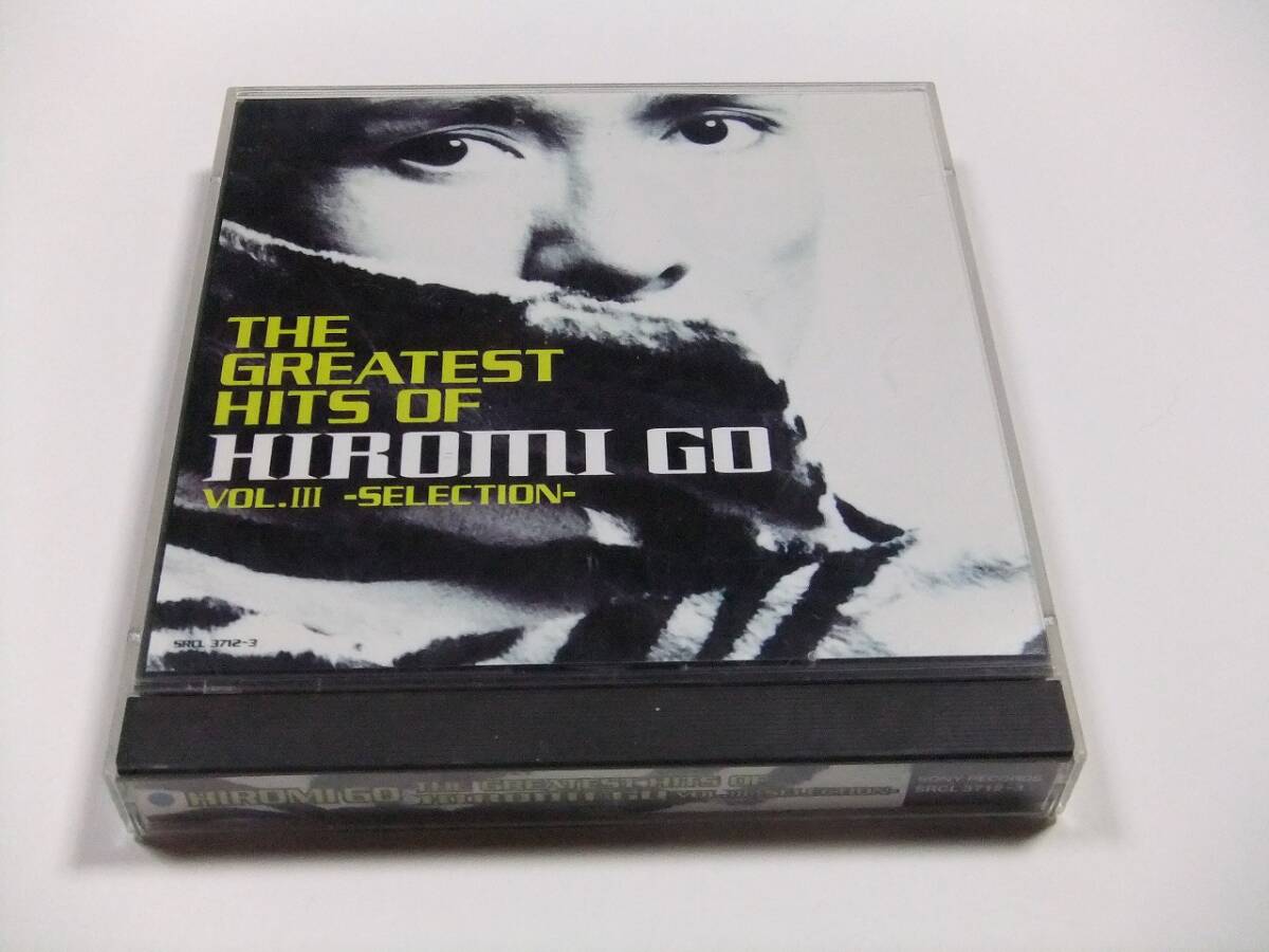 郷ひろみ THE GREATEST HITS OF HIROMI GO .3～SELECTION CDアルバム　読み込み動作問題なし_画像1