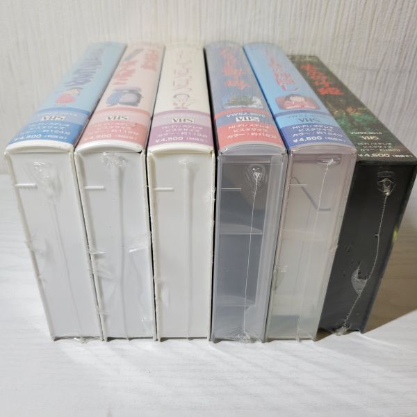 ●AB66【送80】1円～ 未開封含 VHS ジブリまとめセット 風の谷のナウシカ 天空の城ラピュタ もののけ姫 千と千尋の神隠し 他の画像3