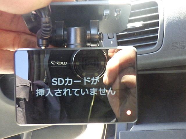 A223-13　コムテック　HDR-202G　ドライブレコーダー　SDカード欠品　手渡し不可商品_画像2