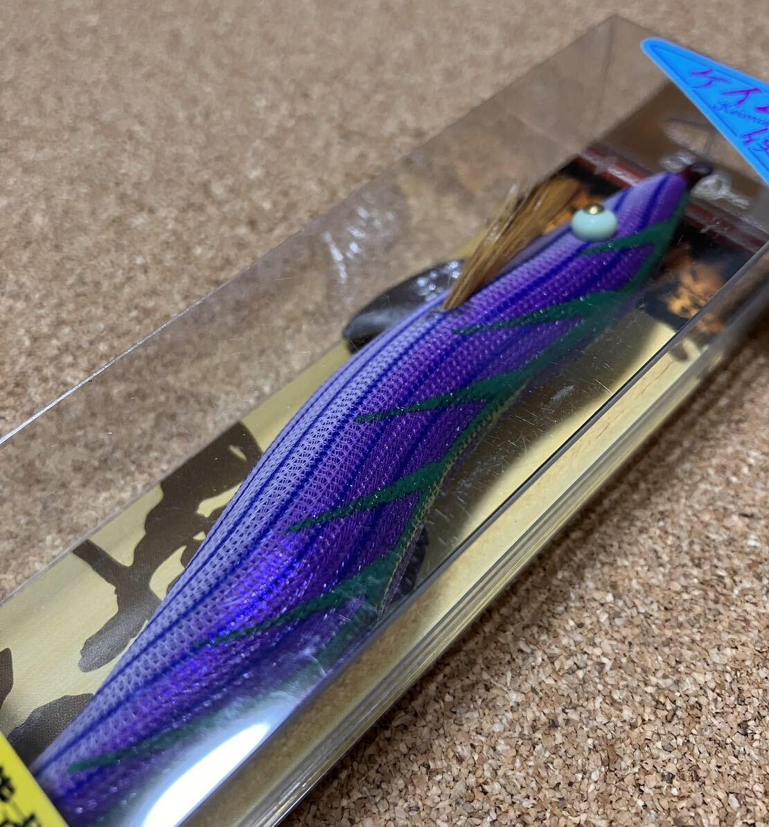 餌木猿 紫式 ムラムラパープル 3.5号 エギ猿 エギザル 林釣漁具製作所 紫テープ_画像3