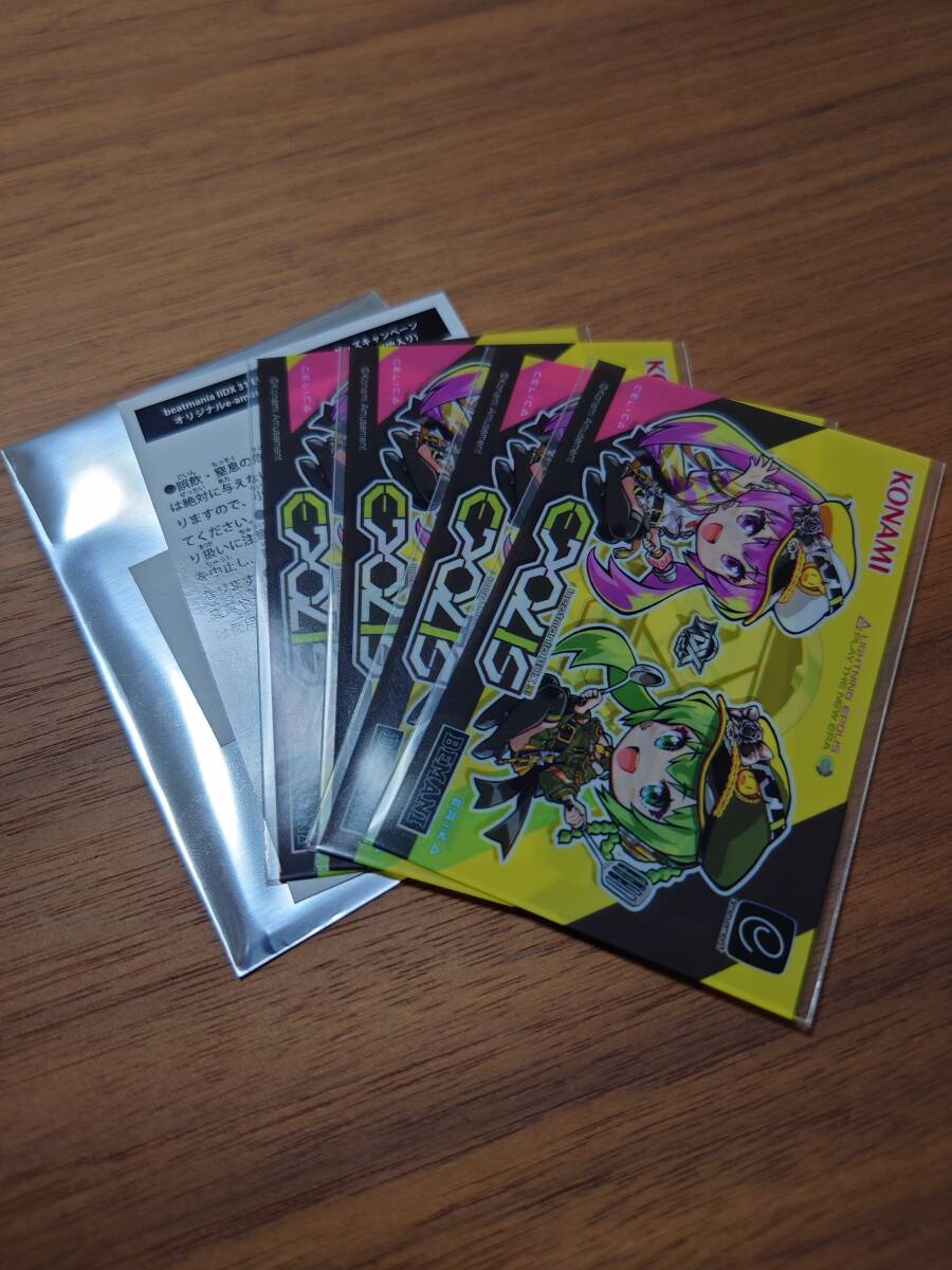 [ new goods ]beatmania IIDX 31 EPOLIS original e-amusement pass card sleeve 