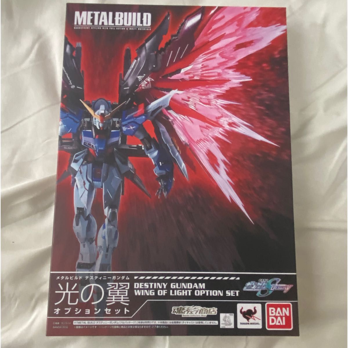 機動戦士ガンダムSEED DESTINY メタルビルド ZGMF-X42S デスティニーガンダム 光の翼オプションセット