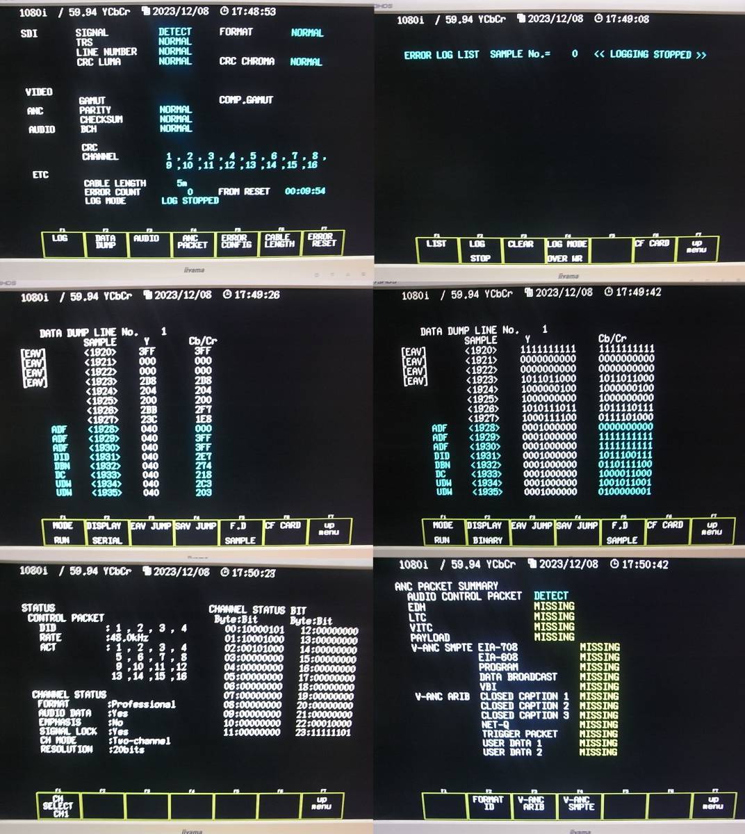 Yahoo!オークション - ②/3【動作品】HD-SDI映像音声測定器 Yahoo!オークション - ②/3【動作品】HD-SDI映像音声測定器
