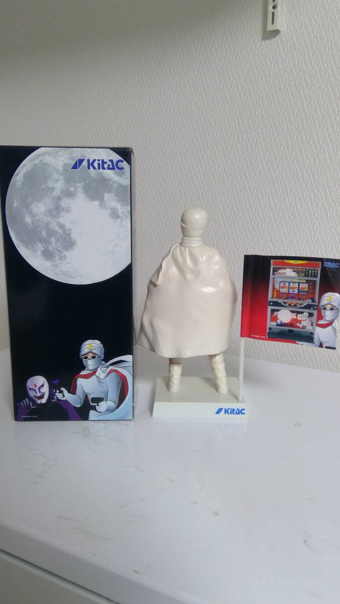 KITAC 月光仮面 フィギュア 中古 美品 ＆ エポック社 月光仮面 貯金箱（大）中古の画像3