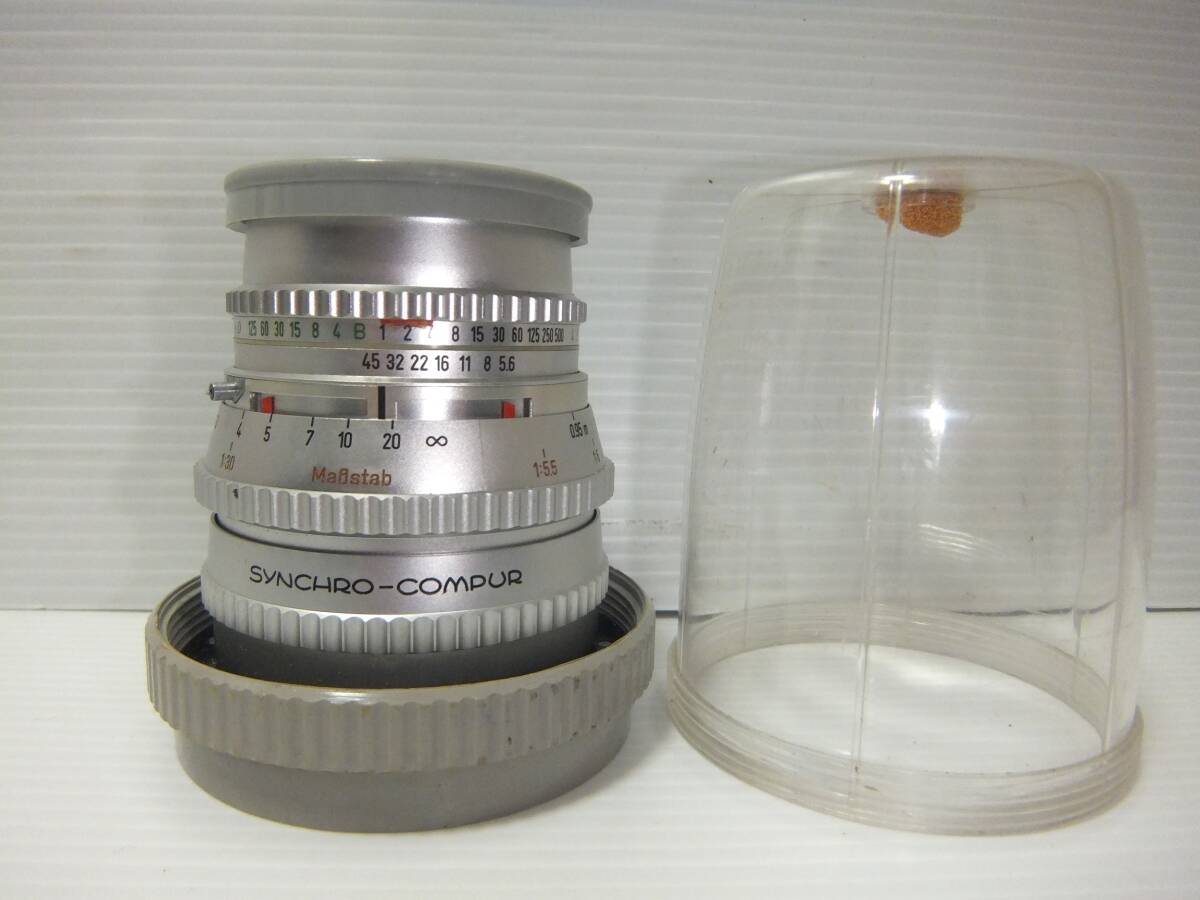  camera lens Carl Zeiss Carl Zeiss S-Planar 1:5.6 f=120mm SYNCHRO-COMPUR HASSELBLAD case attaching 