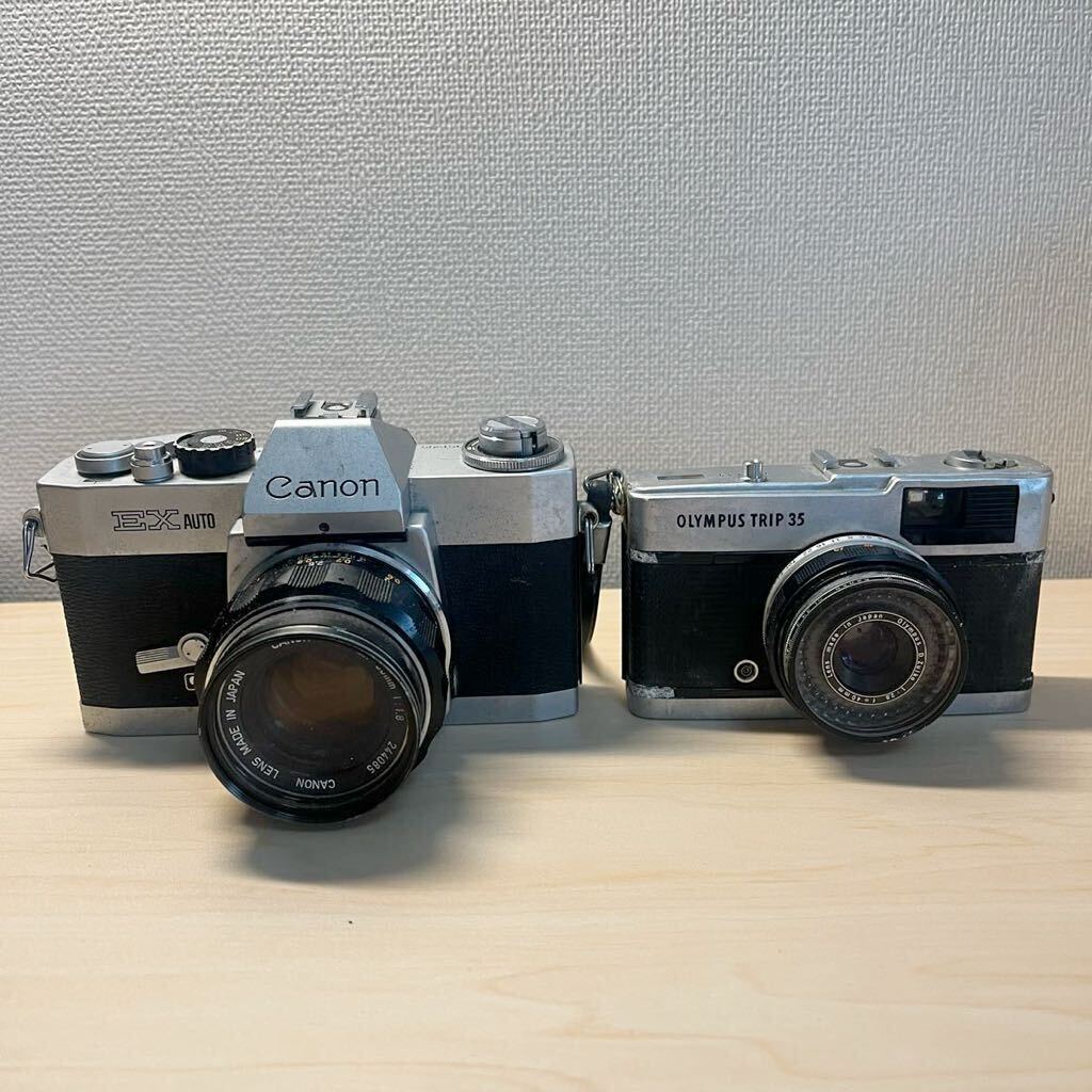 フィルムカメラ Canon EX Auto/ OLYMPUS TRIP35の画像1