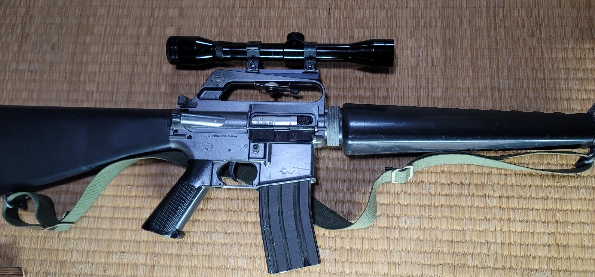 東京マルイ 電動ガン コルト　M16A1　スコープ付き　スナイパー　予備マガジン付き　スタンダード　AR-15_画像4